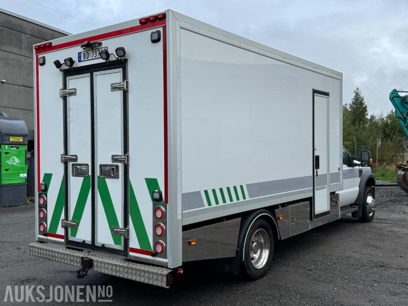2008 Ford F-550 XL SuperDuty V8 PowerStroke, verkstedvogn/servicebil, Rioned spyleaggregat, Sortimo, fjernstyring, kraftuttak, EU til 06.2026! - بصندوق مغلق شاحنة: صور 5 2008 Ford F-550 XL SuperDuty V8 PowerStroke, verkstedvogn/servicebil, Rioned spyleaggregat, Sortimo, fjernstyring, kraftuttak, EU til 06.2026! - بصندوق مغلق شاحنة: صور 5