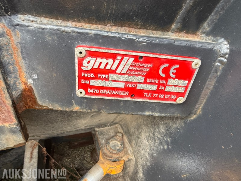 2008 GMI DIAGONALPLOG HDA 265 S - ملحقات - آلات البناء: صور 3 2008 GMI DIAGONALPLOG HDA 265 S - ملحقات - آلات البناء: صور 3