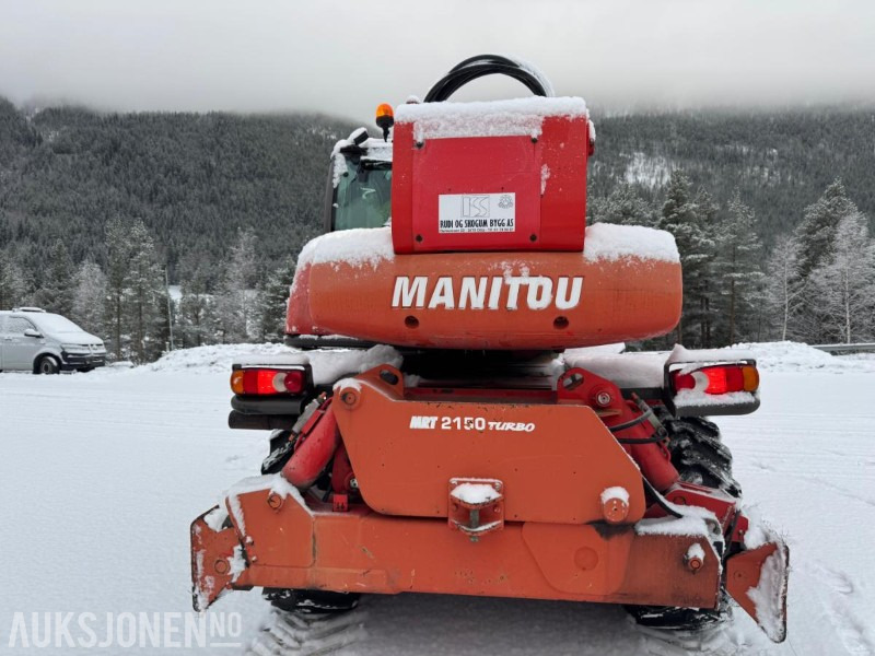 2008 Manitou MRT2150 teleskopslaster. Rundtsvingende med jibb, vinsj og mannskapskurv - رافعة تلسكوبية: صور 3 2008 Manitou MRT2150 teleskopslaster. Rundtsvingende med jibb, vinsj og mannskapskurv - رافعة تلسكوبية: صور 3
