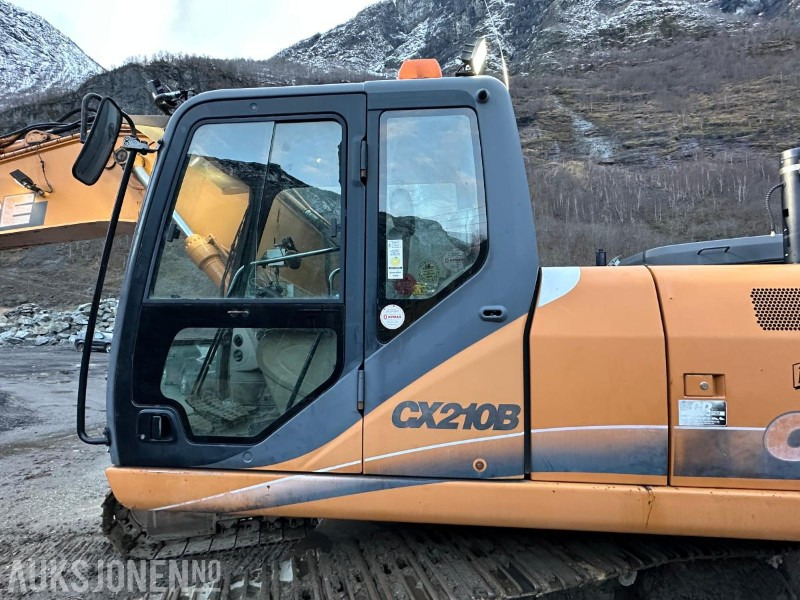 2009 Case CX210B Sertifisert Beltegraver m/Montabert CPA225E boretårn - حفارة: صور 4 2009 Case CX210B Sertifisert Beltegraver m/Montabert CPA225E boretårn - حفارة: صور 4