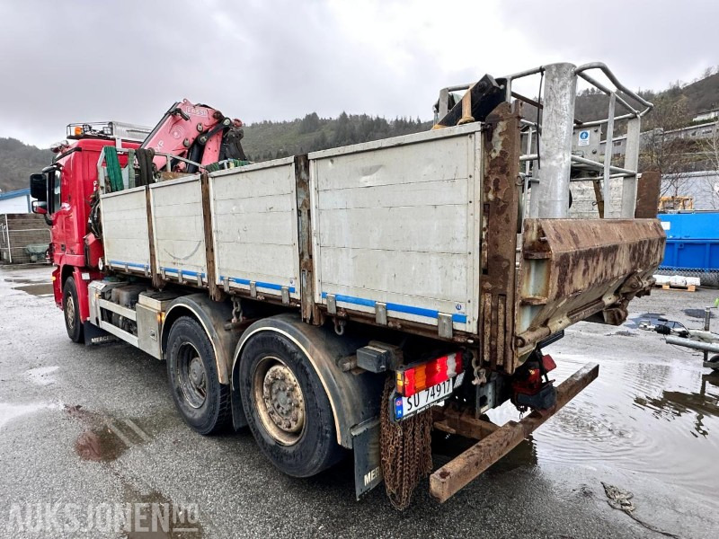 2009 Mercedes-Benz 2551L/42 6X2M Kranbil m/Fassi F235XP kran | Luft foran og bak | Krok og plan, 305520km - شاحنة كرين: صور 3 2009 Mercedes-Benz 2551L/42 6X2M Kranbil m/Fassi F235XP kran | Luft foran og bak | Krok og plan, 305520km - شاحنة كرين: صور 3