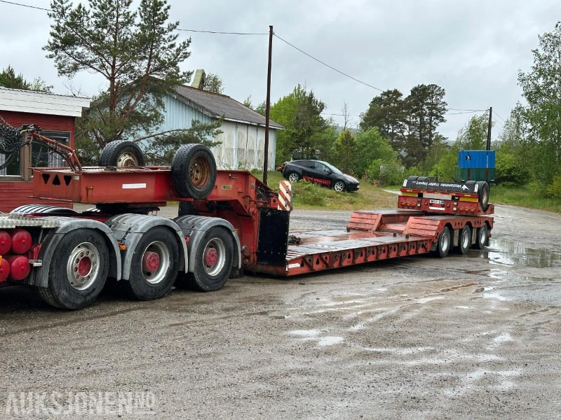 2009 Trail King TK154HED lavboy-henger - 4akslet maskinhenger med vse styring - مقطورة: صور 1 2009 Trail King TK154HED lavboy-henger - 4akslet maskinhenger med vse styring - مقطورة: صور 1