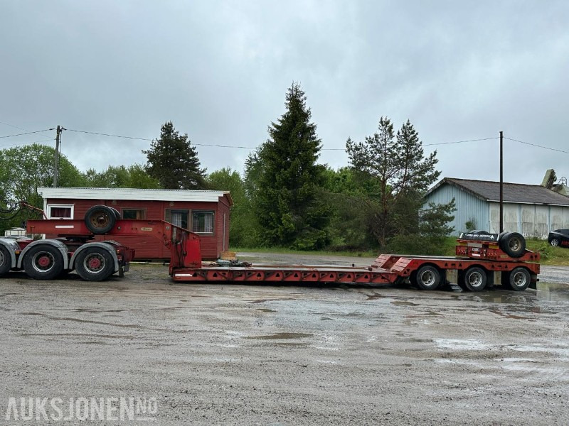 2009 Trail King TK154HED lavboy-henger - 4akslet maskinhenger med vse styring - مقطورة: صور 2 2009 Trail King TK154HED lavboy-henger - 4akslet maskinhenger med vse styring - مقطورة: صور 2