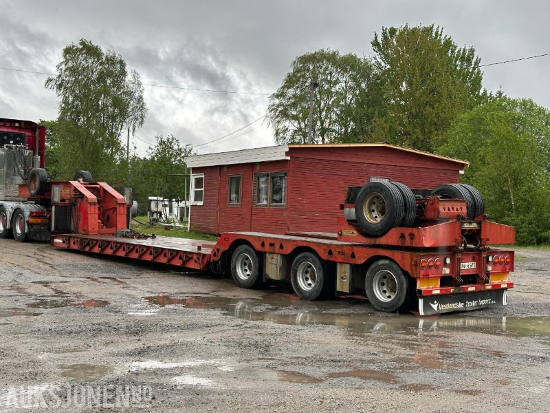 2009 Trail King TK154HED lavboy-henger - 4akslet maskinhenger med vse styring - مقطورة: صور 3 2009 Trail King TK154HED lavboy-henger - 4akslet maskinhenger med vse styring - مقطورة: صور 3