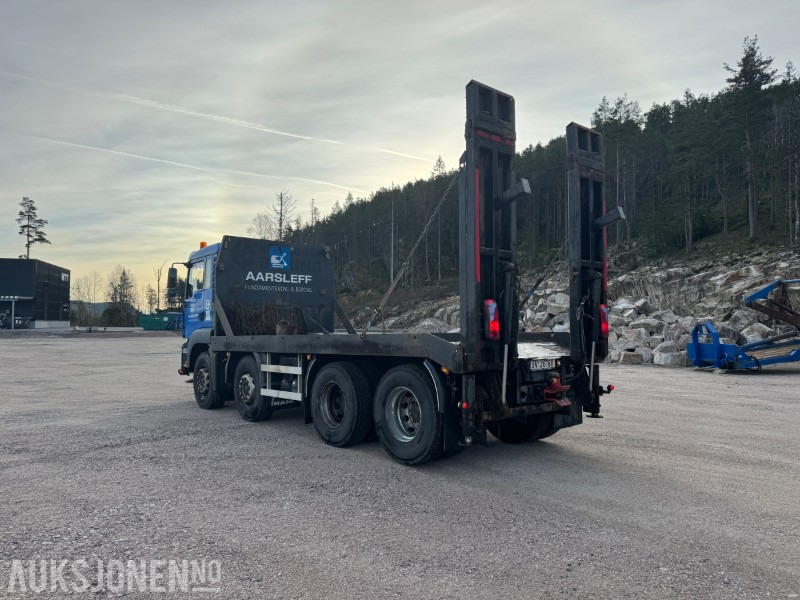 سيارة بلدية 2010 MAN TGA 8x4 Lastebil med maskinpåbygg / maskinrampe: صور 7