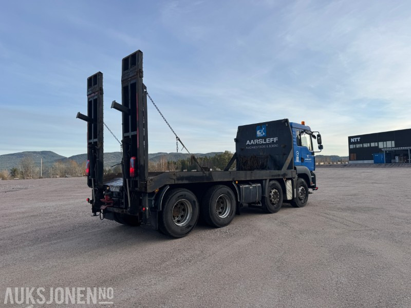 2010 MAN TGA 8x4 Lastebil med maskinpåbygg / maskinrampe - سيارة بلدية: صور 5 2010 MAN TGA 8x4 Lastebil med maskinpåbygg / maskinrampe - سيارة بلدية: صور 5