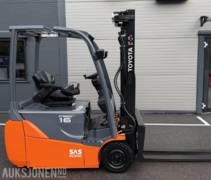 2010 Toyota 8FBET16 elektrisk gaffeltruck - معدات المناولة: صور 1 2010 Toyota 8FBET16 elektrisk gaffeltruck - معدات المناولة: صور 1