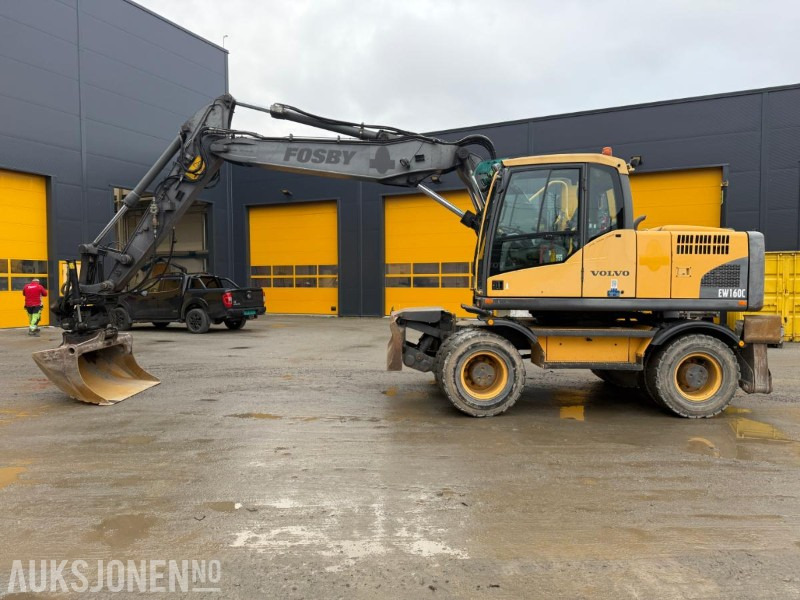 2010 Volvo EW160C HJULGRAVER STEELWRIST X20 TILTROTATOR SERVICEHISTORIKK. - حفارة: صور 3 2010 Volvo EW160C HJULGRAVER STEELWRIST X20 TILTROTATOR SERVICEHISTORIKK. - حفارة: صور 3
