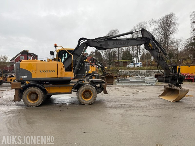 2010 Volvo EW160C HJULGRAVER STEELWRIST X20 TILTROTATOR SERVICEHISTORIKK. - حفارة: صور 4 2010 Volvo EW160C HJULGRAVER STEELWRIST X20 TILTROTATOR SERVICEHISTORIKK. - حفارة: صور 4