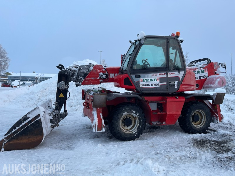 2011 Manitou Easy MRT 1840 Teleskoptruck med sving på hytte, 7368 timer - رافعة تلسكوبية: صور 2 2011 Manitou Easy MRT 1840 Teleskoptruck med sving på hytte, 7368 timer - رافعة تلسكوبية: صور 2