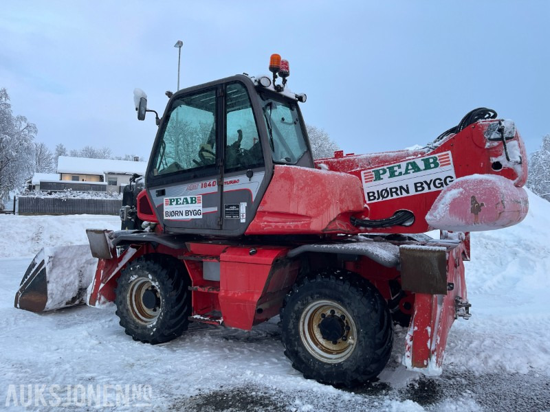 2011 Manitou Easy MRT 1840 Teleskoptruck med sving på hytte, 7368 timer - رافعة تلسكوبية: صور 4 2011 Manitou Easy MRT 1840 Teleskoptruck med sving på hytte, 7368 timer - رافعة تلسكوبية: صور 4