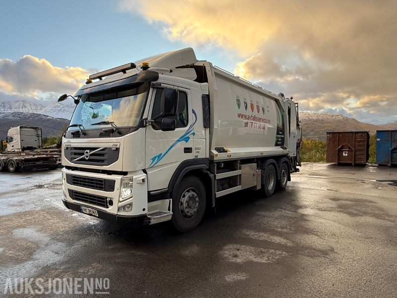 2011 Volvo FM330 6X2 Komprimatorbil 22M3 - Strøere - Baklaster - 353908KM - شاحنة القمامة: صور 1 2011 Volvo FM330 6X2 Komprimatorbil 22M3 - Strøere - Baklaster - 353908KM - شاحنة القمامة: صور 1