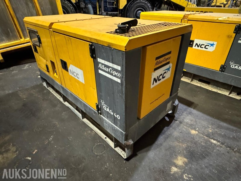 2012 Atlas Copco QAS 40 strømaggregat / 40KVA - معدات البناء: صور 5 2012 Atlas Copco QAS 40 strømaggregat / 40KVA - معدات البناء: صور 5