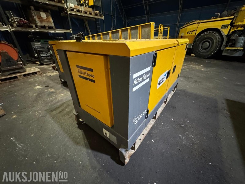 2012 Atlas Copco QAS 40 strømaggregat / 40KVA - معدات البناء: صور 1 2012 Atlas Copco QAS 40 strømaggregat / 40KVA - معدات البناء: صور 1