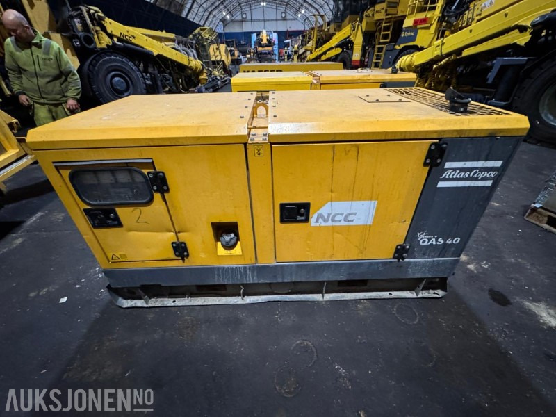 2012 Atlas Copco QAS 40 strømaggregat / 40KVA - معدات البناء: صور 4 2012 Atlas Copco QAS 40 strømaggregat / 40KVA - معدات البناء: صور 4