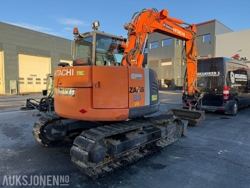 2012 Hitachi ZX 85US-3 - ROTOTILT - SENTRALSMØRING - BUNKRINGSPUMPE - حفارة: صور 3 2012 Hitachi ZX 85US-3 - ROTOTILT - SENTRALSMØRING - BUNKRINGSPUMPE - حفارة: صور 3