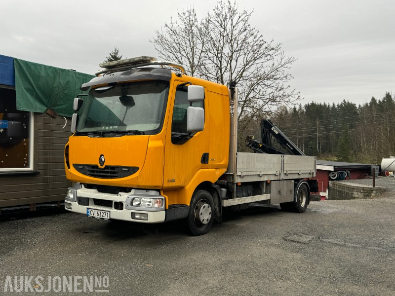 2012 Renault Midlum kranbil - شاحنة كرين: صور 1 2012 Renault Midlum kranbil - شاحنة كرين: صور 1
