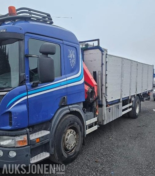 2012 Scania P-serie P320 kranbil med bakløft - شاحنة كرين: صور 3 2012 Scania P-serie P320 kranbil med bakløft - شاحنة كرين: صور 3