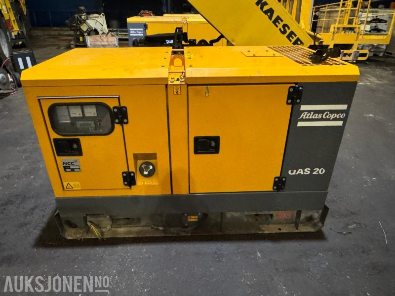 2013 Atlas Copco QAS 20 strømaggregat / 20KVA - معدات البناء: صور 2 2013 Atlas Copco QAS 20 strømaggregat / 20KVA - معدات البناء: صور 2