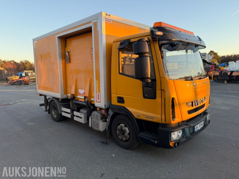 2013 Iveco Eurocargo 75E18 - Verkstedbil m/ Maxilift-kran & ZEPRO bakløfter - 148.000 km - بصندوق مغلق شاحنة: صور 4 2013 Iveco Eurocargo 75E18 - Verkstedbil m/ Maxilift-kran & ZEPRO bakløfter - 148.000 km - بصندوق مغلق شاحنة: صور 4