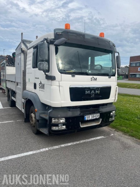 2013 MAN TGM m/ kran og vinsj. - شاحنة كرين: صور 2 2013 MAN TGM m/ kran og vinsj. - شاحنة كرين: صور 2