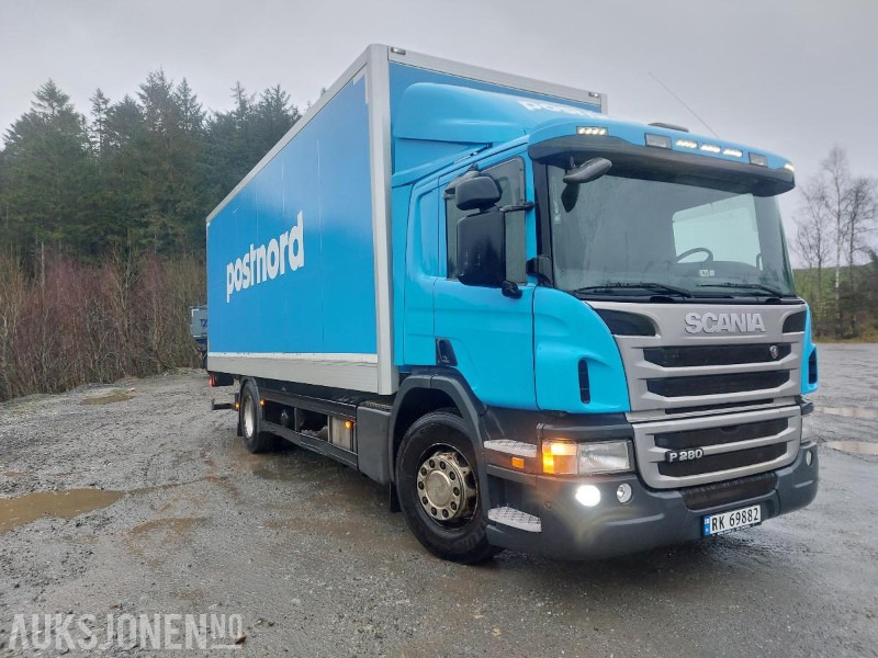 2013 Scania P-serie p280 lav km sideåpning på skap EURO 5 eu ok 11.2026 - بصندوق مغلق شاحنة: صور 2 2013 Scania P-serie p280 lav km sideåpning på skap EURO 5 eu ok 11.2026 - بصندوق مغلق شاحنة: صور 2