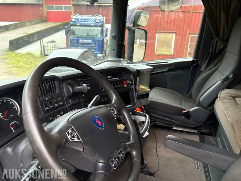 شاحنة جرار 2013 Scania R 620 manuell,tipp hydraulikk,Løfte-boggie: صور 13