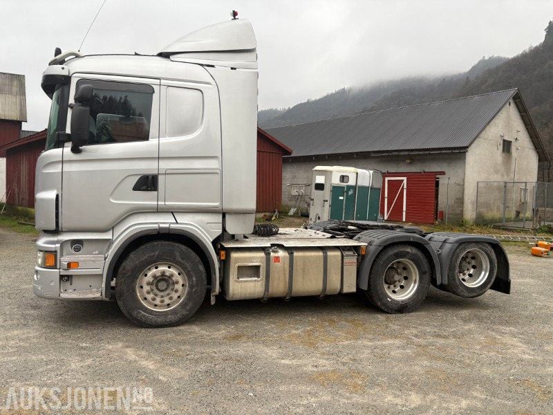 2013 Scania R 620 manuell,tipp hydraulikk,Løfte-boggie - شاحنة جرار: صور 3 2013 Scania R 620 manuell,tipp hydraulikk,Løfte-boggie - شاحنة جرار: صور 3