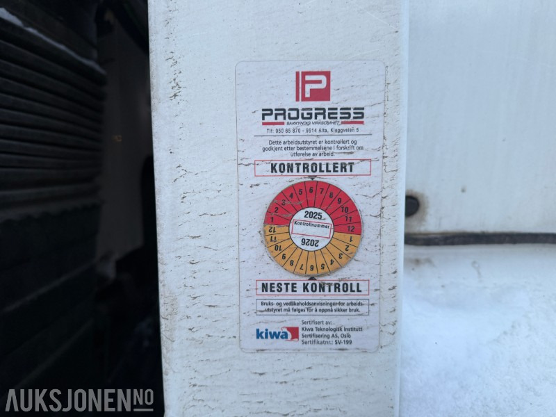 شاحنة القمامة 2013 Volvo FM – Renovasjonsbil – JOAB Anaconda HD – Kran – 358 257 km: صور 10