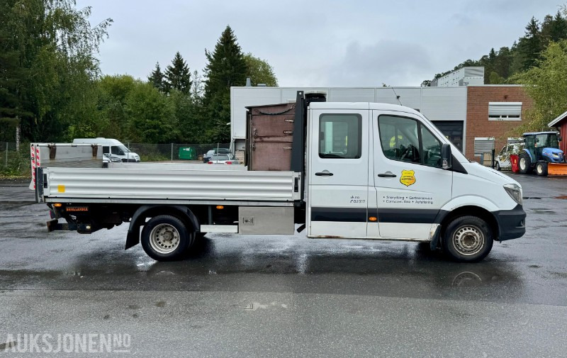 2014 Mercedes-Benz Sprinter 516 CDI planbil, 5-tonn, dobbelkabin, bakløft, lysbjelke - شاحنات مسطحة: صور 4 2014 Mercedes-Benz Sprinter 516 CDI planbil, 5-tonn, dobbelkabin, bakløft, lysbjelke - شاحنات مسطحة: صور 4