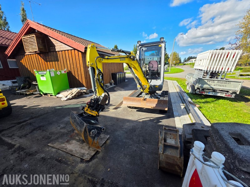 2014 Wacker neuson ET24 minigraver - Tiltrotator - 3 skuffer - حفارة مصغرة: صور 2 2014 Wacker neuson ET24 minigraver - Tiltrotator - 3 skuffer - حفارة مصغرة: صور 2