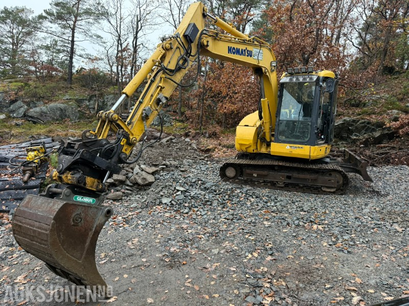 2015 Komatsu PC78US-10 Gravemaskin / ENGCON tiltrotator / 3 skuffer / 6277 T - حفارة: صور 1 2015 Komatsu PC78US-10 Gravemaskin / ENGCON tiltrotator / 3 skuffer / 6277 T - حفارة: صور 1