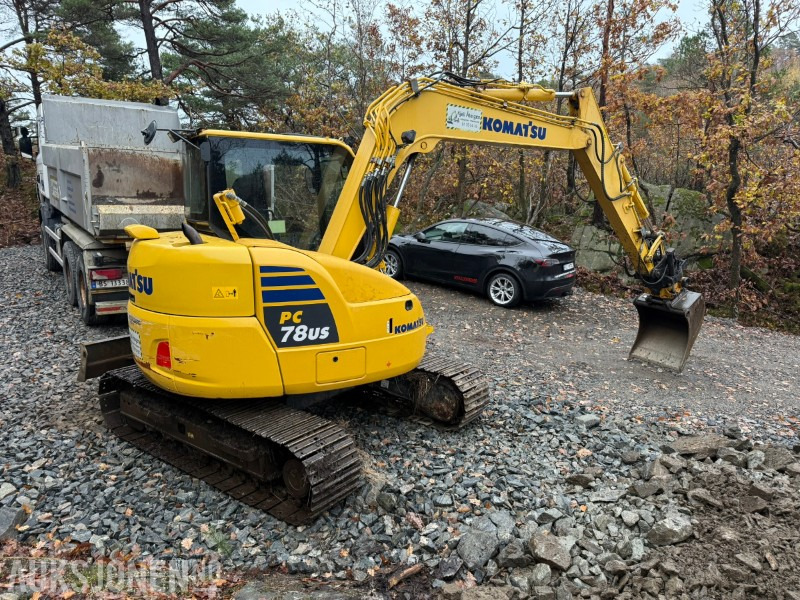 2015 Komatsu PC78US-10 Gravemaskin / ENGCON tiltrotator / 3 skuffer / 6277 T - حفارة: صور 3 2015 Komatsu PC78US-10 Gravemaskin / ENGCON tiltrotator / 3 skuffer / 6277 T - حفارة: صور 3