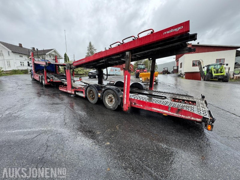 2015 Scania P 450 biltransport med henger / EU-godkjent - شاحنة نقل سيارات شاحنة: صور 3 2015 Scania P 450 biltransport med henger / EU-godkjent - شاحنة نقل سيارات شاحنة: صور 3