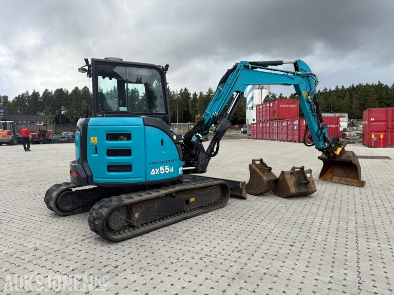 2016 Airman AX55U-6A BELTEGRAVER ENGCON TILTROTATOR SENTRALSMØRING SERVICEHISTORIKK 3 SKUFFER. - حفارة: صور 5 2016 Airman AX55U-6A BELTEGRAVER ENGCON TILTROTATOR SENTRALSMØRING SERVICEHISTORIKK 3 SKUFFER. - حفارة: صور 5