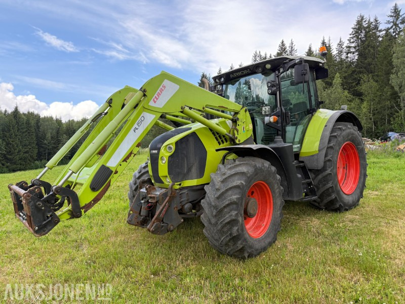 2016 Claas Arion 650 med frontlaster, lysrigg, 2-seter, 50 Km/t, stor service - جرار: صور 1 2016 Claas Arion 650 med frontlaster, lysrigg, 2-seter, 50 Km/t, stor service - جرار: صور 1