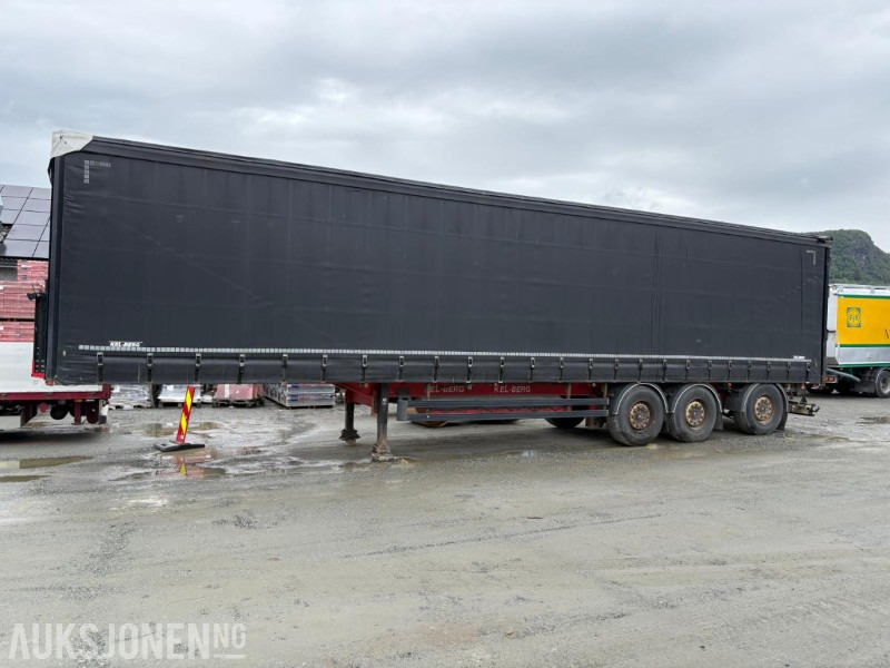 2016 Kel-Berg Gardintralle med sving på aksel 3. - مقطورة: صور 1 2016 Kel-Berg Gardintralle med sving på aksel 3. - مقطورة: صور 1