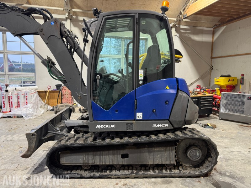 2016 Mecalac 8MCR-T4 gravemaskin - حفارة مصغرة: صور 4 2016 Mecalac 8MCR-T4 gravemaskin - حفارة مصغرة: صور 4