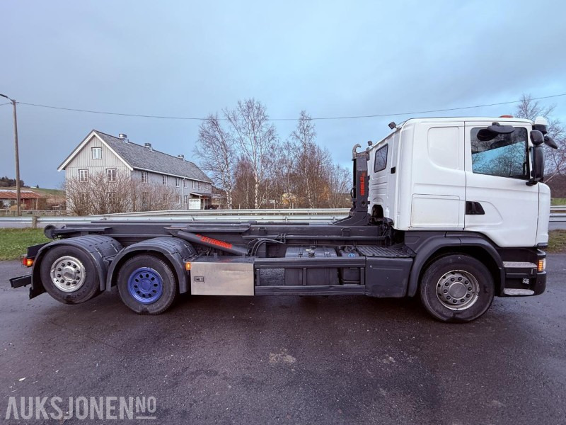 2016 Scania G450 EURO 6 444933 km m/ Krokflak med Hiab 140 AW kran - شاحنة ذات الخطاف: صور 4 2016 Scania G450 EURO 6 444933 km m/ Krokflak med Hiab 140 AW kran - شاحنة ذات الخطاف: صور 4