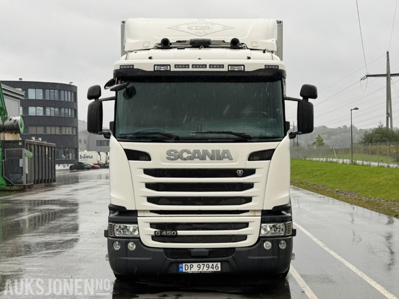 2016 Scania G450 med 2-soners kjøl- og frys, kun 1 eier! Gullavtale, Zepro, Onspot kjettinger, ryggekamera - بصندوق مغلق شاحنة: صور 2 2016 Scania G450 med 2-soners kjøl- og frys, kun 1 eier! Gullavtale, Zepro, Onspot kjettinger, ryggekamera - بصندوق مغلق شاحنة: صور 2