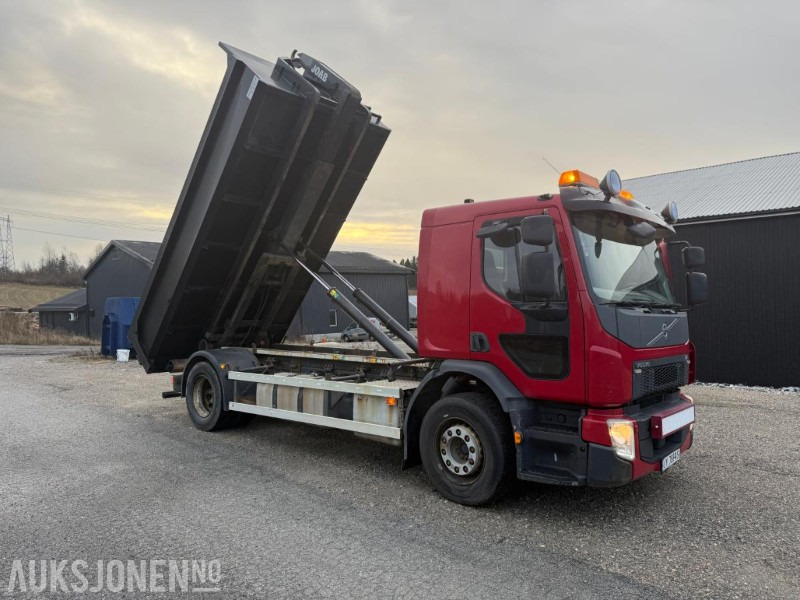 2016 Volvo FE 320 4X2 KROKBIL M/10 KUBIKKS GRUSKASSE - JOABKROK - SERVICEHISTORIKK. - شاحنة ذات الخطاف: صور 2 2016 Volvo FE 320 4X2 KROKBIL M/10 KUBIKKS GRUSKASSE - JOABKROK - SERVICEHISTORIKK. - شاحنة ذات الخطاف: صور 2