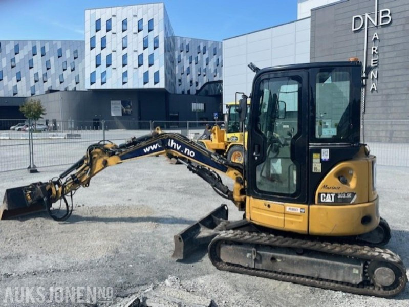 2017 Cat 303.5ECR - حفارة مصغرة: صور 1 2017 Cat 303.5ECR - حفارة مصغرة: صور 1