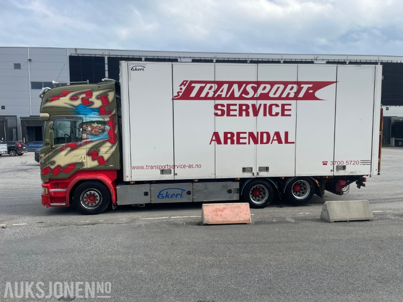 2017 Scania R-580 Ekeriskap m/full sideåpning og 2t bakløfter - بصندوق مغلق شاحنة: صور 5 2017 Scania R-580 Ekeriskap m/full sideåpning og 2t bakløfter - بصندوق مغلق شاحنة: صور 5
