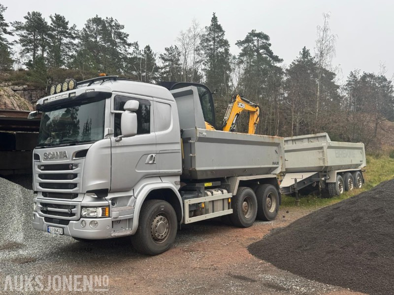 2017 Scania R730 tippbil med Maur trippelkjerre / EURO 6 / 6X4 - قلابات: صور 1 2017 Scania R730 tippbil med Maur trippelkjerre / EURO 6 / 6X4 - قلابات: صور 1