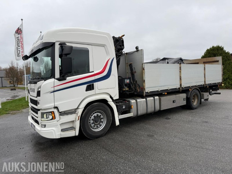 2018 Scania P 320 KRANBIL M/PLAN HIAB XS099 KRAN SERVICEHISTORIKK. - شاحنة كرين: صور 1 2018 Scania P 320 KRANBIL M/PLAN HIAB XS099 KRAN SERVICEHISTORIKK. - شاحنة كرين: صور 1