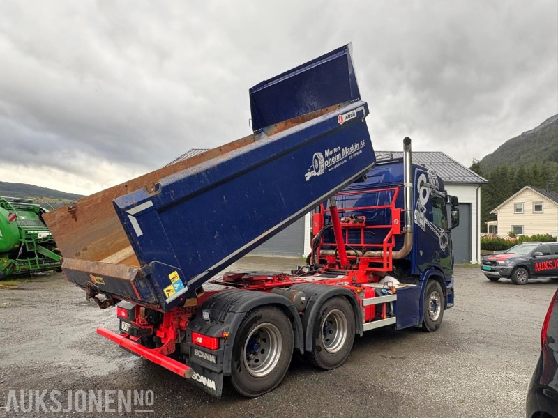 2018 Scania R650 kombibil 6X4 - tippbil og trekkvogn - meget godt utstyrt bil! - قلابات: صور 3 2018 Scania R650 kombibil 6X4 - tippbil og trekkvogn - meget godt utstyrt bil! - قلابات: صور 3