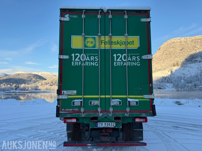 2018 Volvo FH 540 Skapbil med Bussbygg Volumax påbygg - Eu godkjent - Servicehistorikk - بصندوق مغلق شاحنة: صور 4 2018 Volvo FH 540 Skapbil med Bussbygg Volumax påbygg - Eu godkjent - Servicehistorikk - بصندوق مغلق شاحنة: صور 4