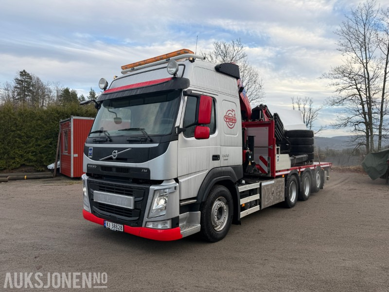 2018 Volvo FM500 Kranbil med HMF 5020K kran + Trailerbygg henger - شاحنة كرين: صور 1 2018 Volvo FM500 Kranbil med HMF 5020K kran + Trailerbygg henger - شاحنة كرين: صور 1