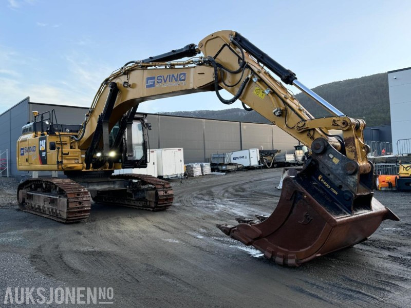 2019 Cat 352FXE - Grade Control - Sentralsmøring - Bunkringspumpe - Serviceavtale - حفارة: صور 3 2019 Cat 352FXE - Grade Control - Sentralsmøring - Bunkringspumpe - Serviceavtale - حفارة: صور 3