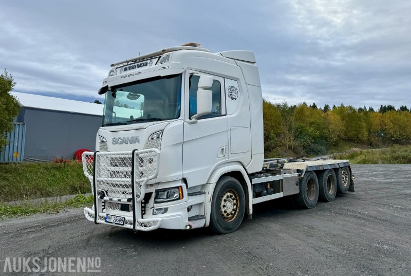 2019 Scania R500 tridem (8X4) KROKBIL - Joab L24 krok - Ny EU-godkjenning - شاحنة ذات الخطاف: صور 1 2019 Scania R500 tridem (8X4) KROKBIL - Joab L24 krok - Ny EU-godkjenning - شاحنة ذات الخطاف: صور 1